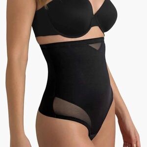 TC Total Comfort Extra Firm Control Sheer Shaping High Waist Thong